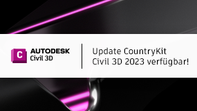 Update CountryKit Civil 3D 2023 verfügbar!