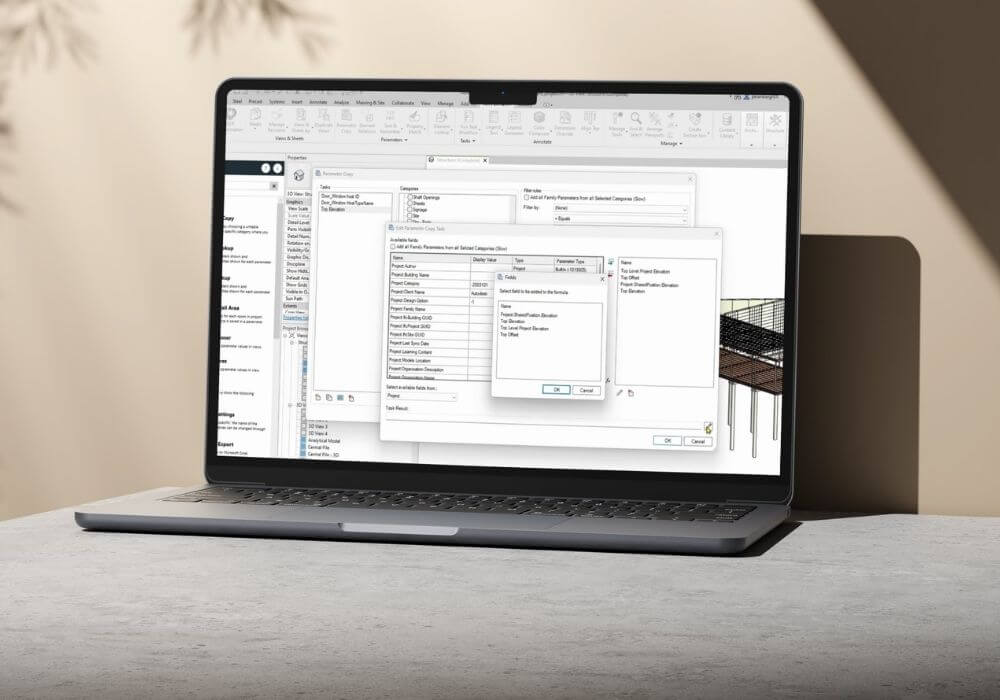 NTI FOR REVIT - Parameter Copy