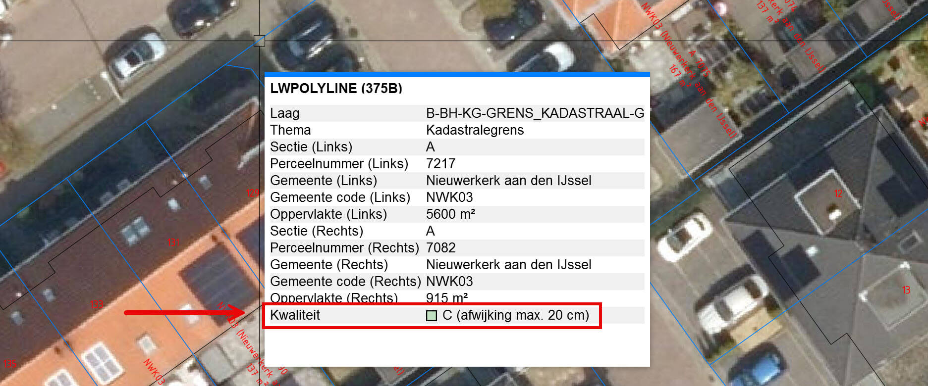GWW-CAD 3.2 | Kwaliteitslabels BRK