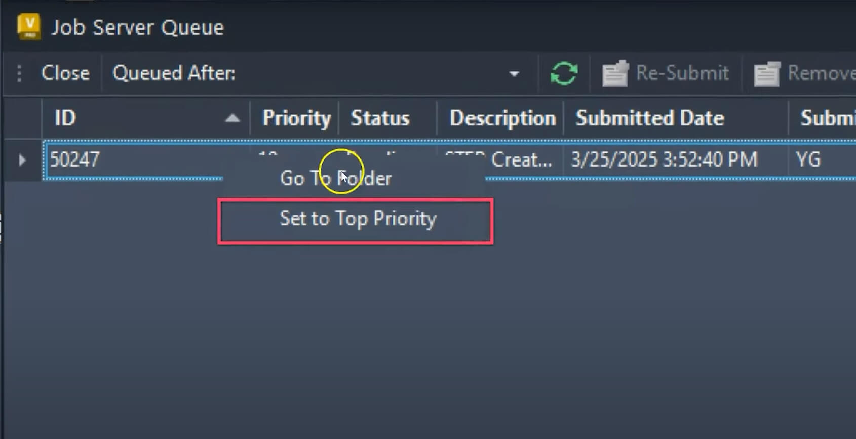What's new Autodesk Vault 2026 prioriteit aan jobs