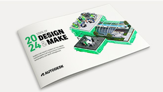 Autodesk toont in deze speciale editie van het rapport 'State of Design & Make 2024',  dat duurzaamheid een strategische prioriteit is én kansen biedt.