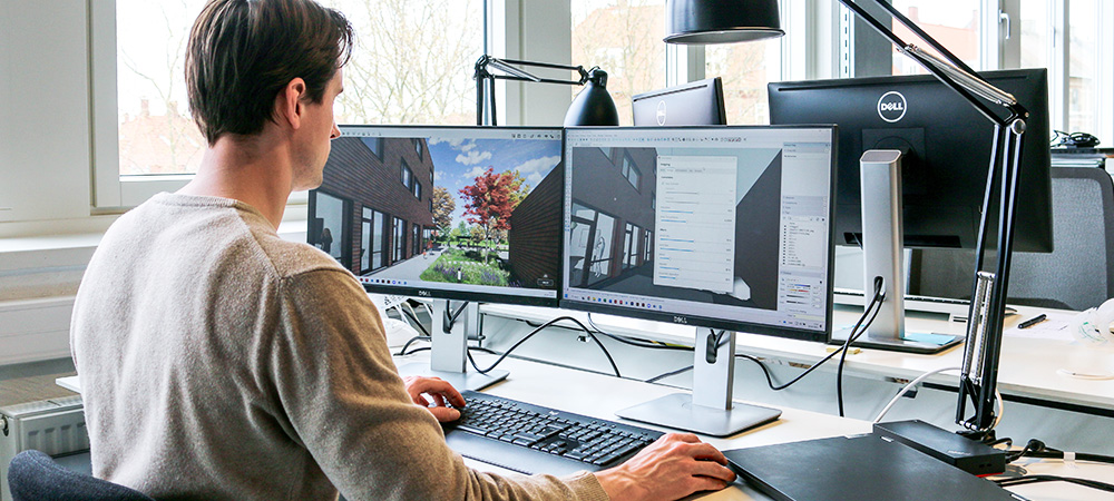 Van schets tot 3D-visualisatie: architectenbureau H+ kiest Enscape en V-Ray