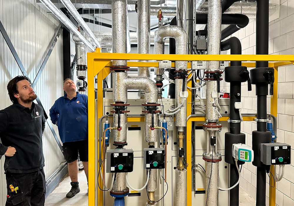 Schouten Techniek installatie van project De Lus