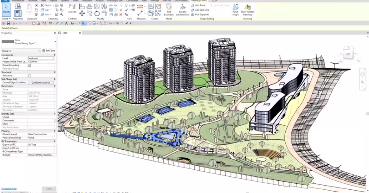 Enviroment for Revit håndterer både store og små prosjekter på tvers av fagene ARK, LARK og Infrasturktur