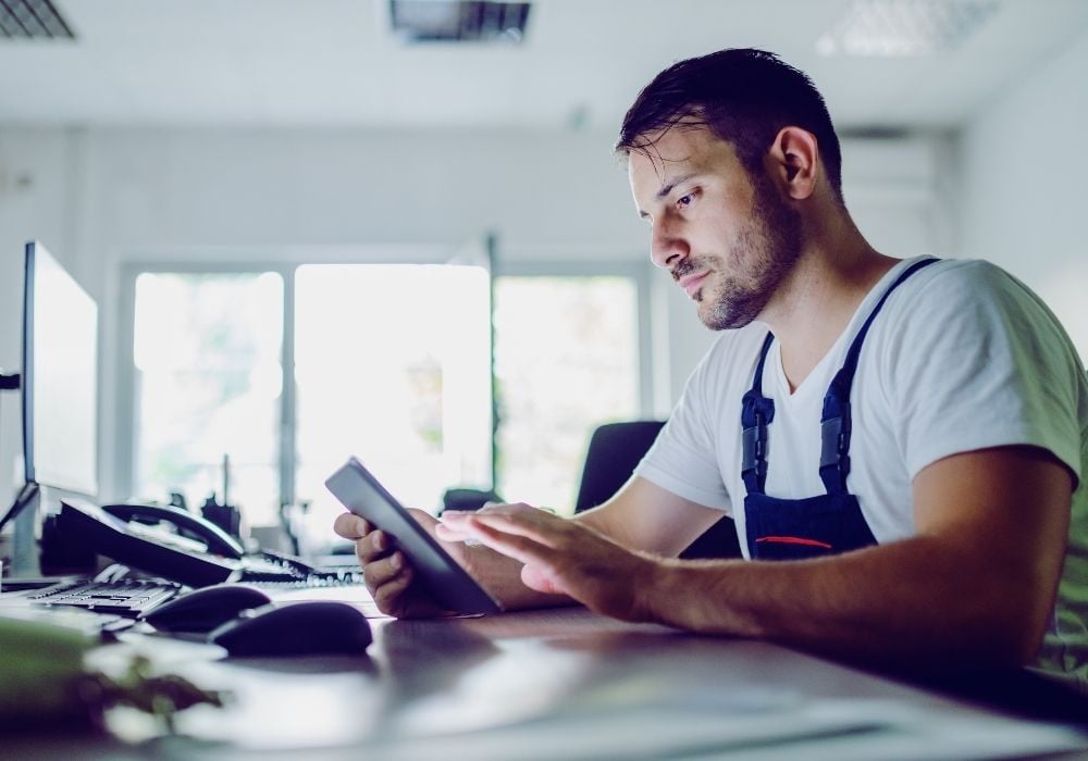 man working